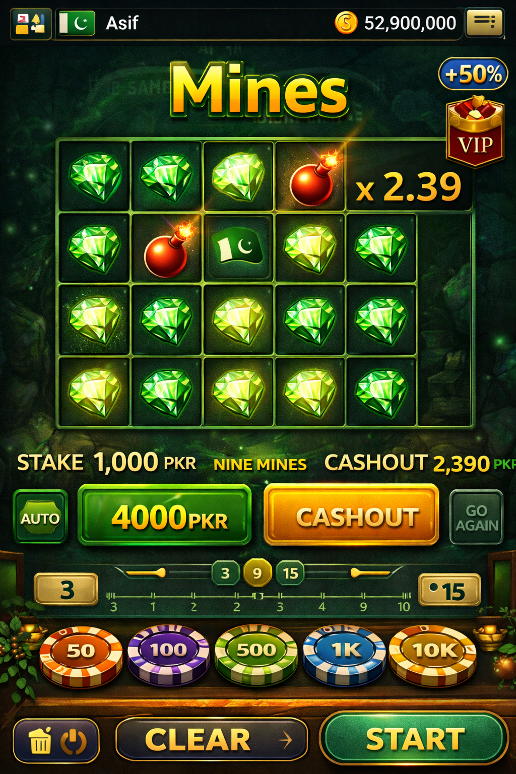 Go Casino game