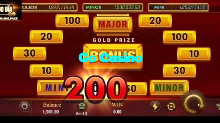 Go Casino casino presented on mobile device in Pakistan with slots and live games